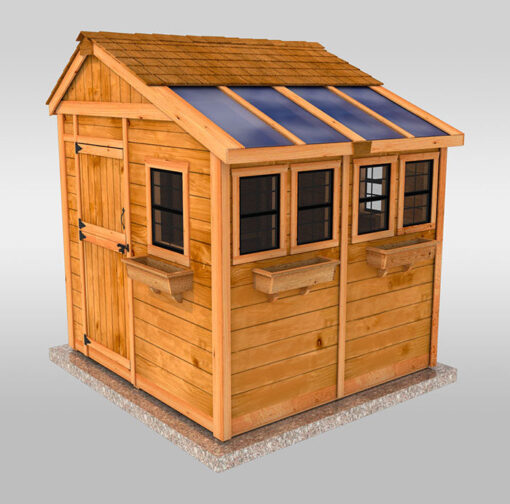 8x8 Sunshed Garden Shed