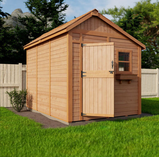 Cedar Sunshed Garden Shed 8x12 1