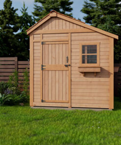 Cedar Sunshed Garden Shed 8x8 1