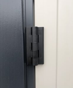 Duramax YardMate Plus 5 x8 35825 close up view of hinge