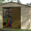 Large Outdoor Storage Shed Duramax Woodbridge Plus 10x10 2