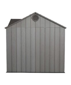 Lifetime 10 Ft X 8 Ft Outdoor Storage Shed 60330 back view