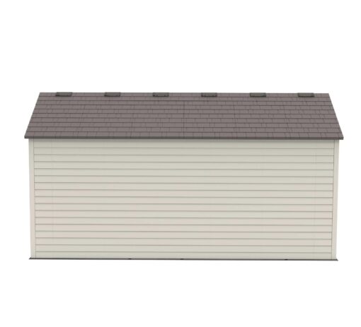 Lifetime 15 Ft. x 8 Ft. Outdoor Storage Shed 60079 back view