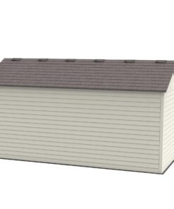 Lifetime 15 Ft. x 8 Ft. Outdoor Storage Shed 60079 backside view