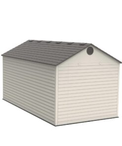Lifetime 15 Ft. x 8 Ft. Outdoor Storage Shed 60079 corner