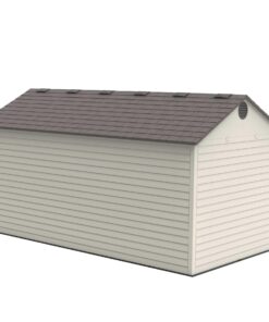 Lifetime 15 Ft. x 8 Ft. Outdoor Storage Shed 60079 corner angle