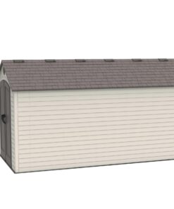 Lifetime 15 Ft. x 8 Ft. Outdoor Storage Shed 60079 other back angle