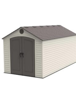 Lifetime 15 Ft. x 8 Ft. Outdoor Storage Shed 60079 other backside angle