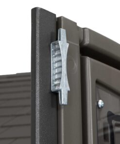 Lifetime 15 Ft X 8 Ft Outdoor Storage Shed 60318 with latch