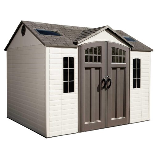 Lifetime Outdoor Storage Shed 60178 full view