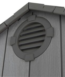 Lifetime Outdoor Storage Shed 60330 vent detail