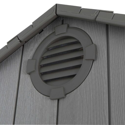 Lifetime Outdoor Storage Shed 60330 vent detail