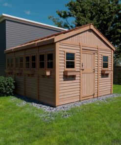 Outdoor 12x16 Sunshed Garden Shed