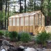 Outdoor Cedar Greenhouse 8x12 1