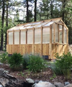 Outdoor Cedar Greenhouse 8x12 1