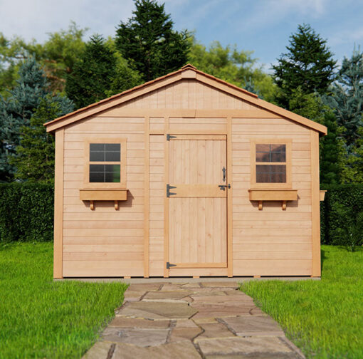 Outdoor Living Today Sunshed Garden Shed 12x12 1