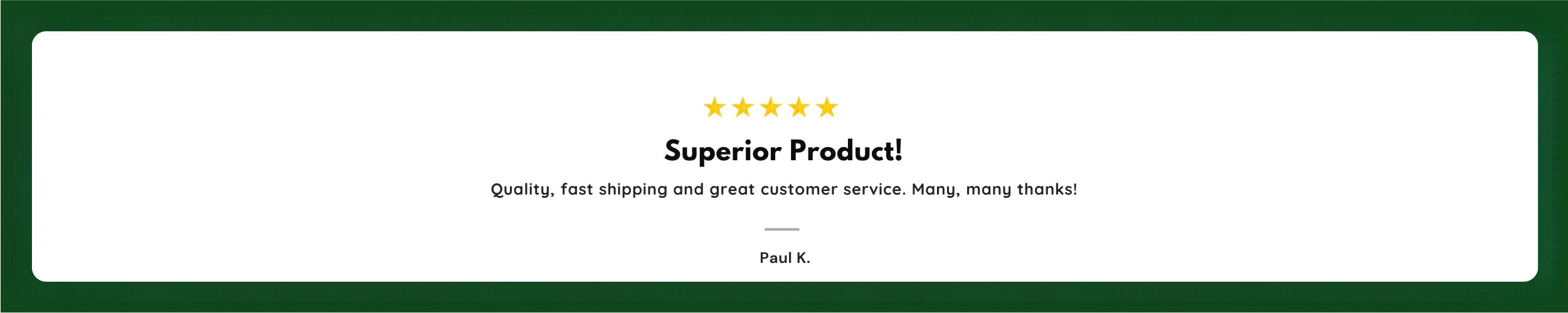 Customer Review for Woodbridge Plus 10.5