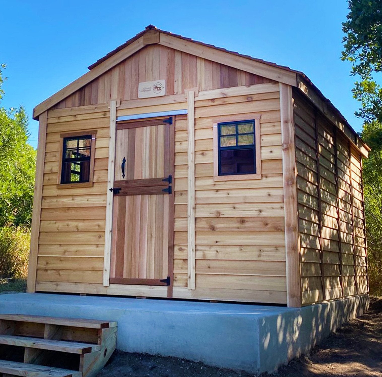 Sunshed Garden Shed 12 x16 with raised foundation