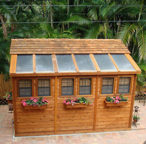 Wooden Sunshed Garden Shed 8x12 1