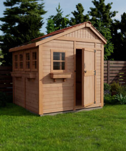 Wooden Sunshed Garden Shed 8x8 1