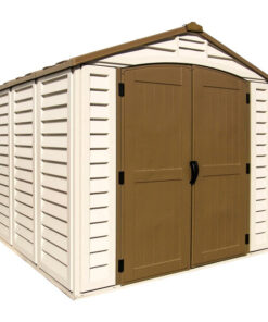 duramax duraplus 8x8 storage shed front view 1