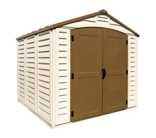 duramax duraplus 8x8 storage shed front view 1