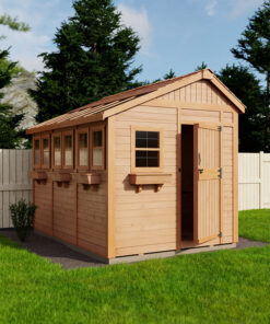 open door Sunshed Garden Shed 8x12 1