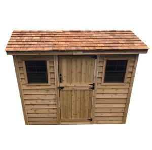 Sunshed 12x12 Garden Shed Cedar Shingle Roof Option